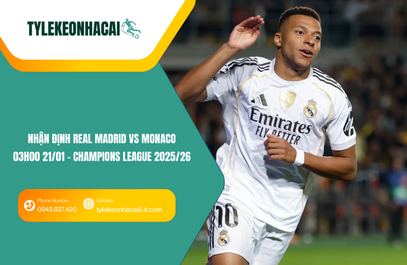 Đội hình dự kiến trước trận Real Madrid vs Monaco Đội hình dự kiến trước trận Real Madrid vs Monaco