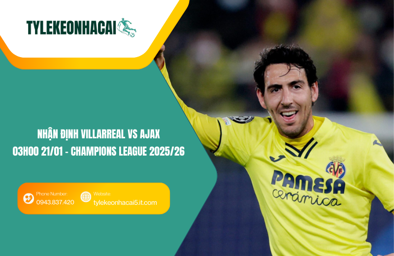 Đội hình dự kiến trước trận Villarreal vs Ajax Đội hình dự kiến trước trận Villarreal vs Ajax